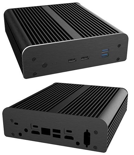 Akasa Newton TN Enclosure (for Intel NUC11/12 boards) <b>[FANLESS]</b>